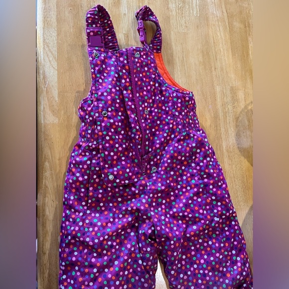 Hanna Andersson Other - Hanna Andersson Colorful Polka Dot Overalls Snow Pants